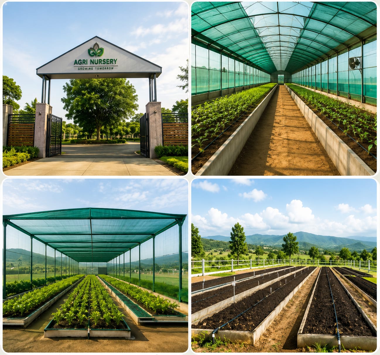 Shree Neelkanth Organics — Vermicompost Production Facility, Shade House and Beds